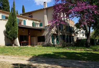 Vue du domaine viticole d#qaltitude à la vente, AOP Languedoc