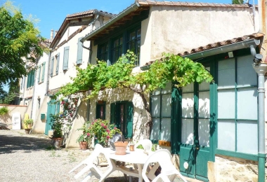 Vue du domaine viticole d#qaltitude à la vente, IGP Languedoc