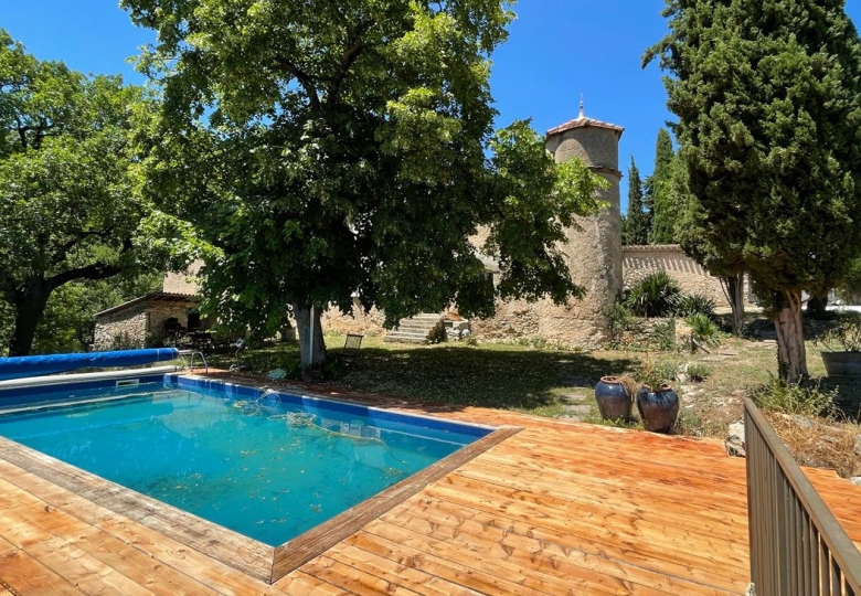 Propriété viticole en Languedoc Occitanie avec-piscine