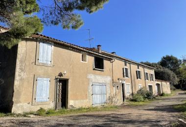 Batiments du domaine viticole hérault minervois